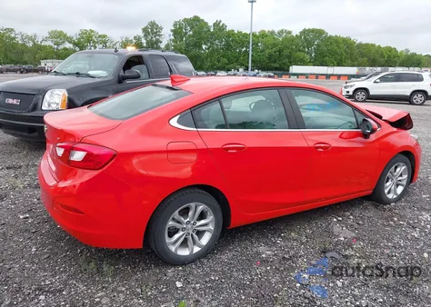 2019 Chevrolet Cruze Lt из США, поврежденный, VIN 1G1BE5SM3K7123981